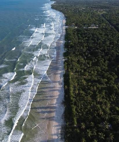 Praia e mata do Pé de Serra
